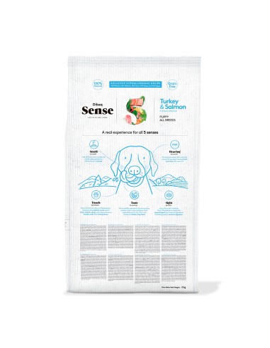 Dibaq Sense Grain Free Salmon and Turkey (Puppy) |Dry food| Dibaq