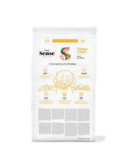 Dibaq Sense Grain Free Pollo y Pato |Alimento Seco | Dibaq