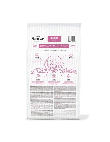 Dibaq Sense Grain Free Coelho |Alimento Seco| Dibaq