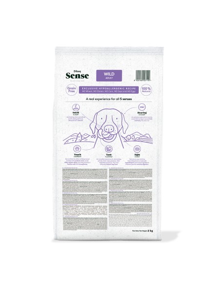 Dibaq Sense Grain Free Jabalí y Ciervo |Alimento Seco | Dibaq