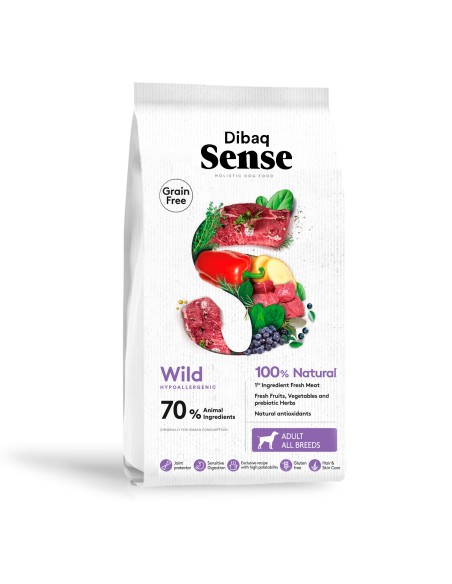 Dibaq Sense Grain Free Wild |Alimento Seco| Dibaq