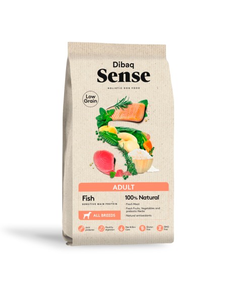 Dibaq Sense Low Grain Pescado Adulto |Alimento Seco | Dibaq