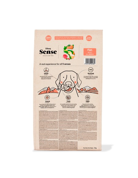 Dibaq Sense Low Grain Pescado Adulto |Alimento Seco | Dibaq