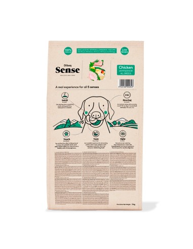 Dibaq Sense Low Grain Chicken Light or Senior |Dry food| Dibaq