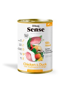 Dibaq Sense Chicken and Duck |Wet food| Dibaq