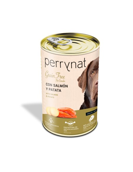 Perrynat Grain Free Salmon and Potato |Wet food| Dibaq