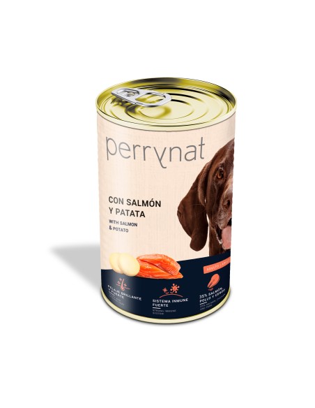 Perrynat Salmão e Batata |Alimento Húmido| Dibaq