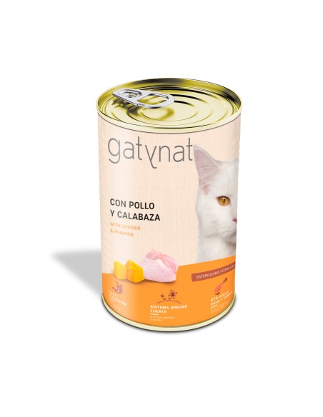 Gatynat Chicken and Pumpkin |Wet food| Dibaq
