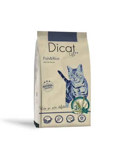 Dicat Up Adulto Pescado y Arroz |Alimento Seco | Dibaq