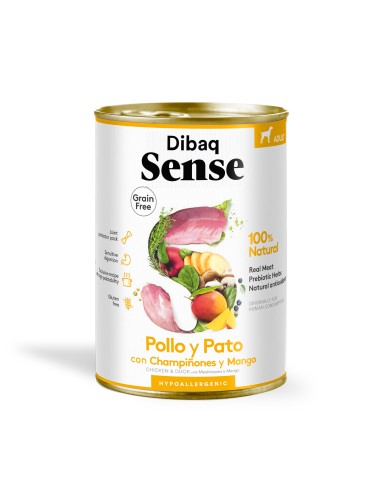 Dibaq Sense Pollo y Pato |Alimento Húmedo | Dibaq