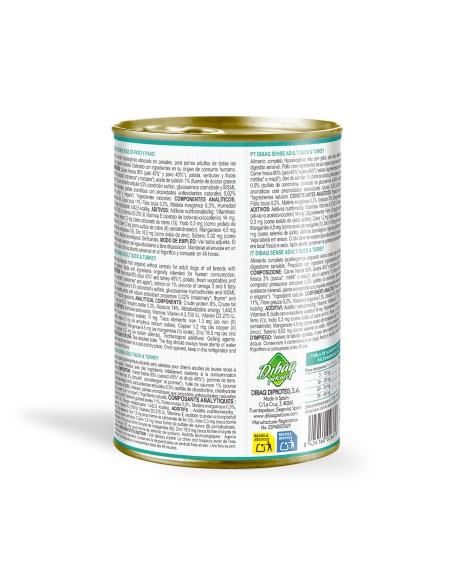Dibaq Sense Duck and Turkey |Wet food| Dibaq