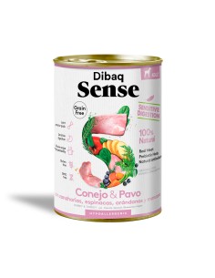 Dibaq Sense Coelho e Peru |Alimento Húmido| Dibaq