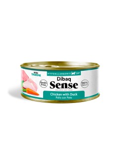 Dibaq Sense Cat Chicken and Duck with Carrots |Wet food| Dibaq