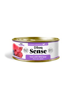 Dibaq Sense Cat Tuna and Wild Boar with Blueberries |Wet food| Dibaq