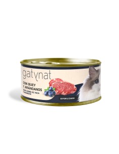 Gatynat Boi e mirtilos |Alimento Húmido| Dibaq