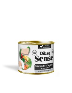 Dibaq Sense Leitão de Segóvia 190 gr |Alimento Húmido| Dibaq