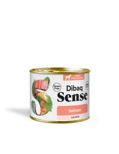 Dibaq Sense Salmón 190 gr |Alimento Húmedo | Dibaq