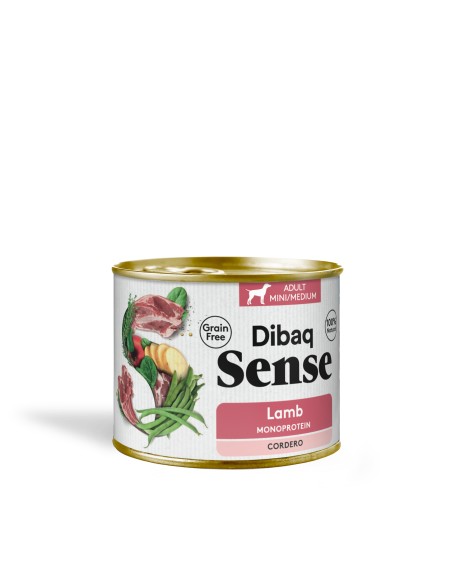 Dibaq Sense Cordero 190 gr |Alimento Húmedo | Dibaq