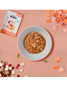 Dibaq Sense Bites frango com salmão |Alimento Húmido para gatos| Dibaq 2