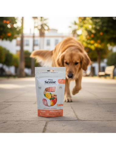 Dibaq Sense Snack Piel Atópica Salmón |Snacks para perros | Dibaq