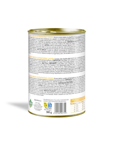 Dibaq Vet Care Gastrointestinal Pollo |Dietas veterinarias húmedas para perro | Dibaq