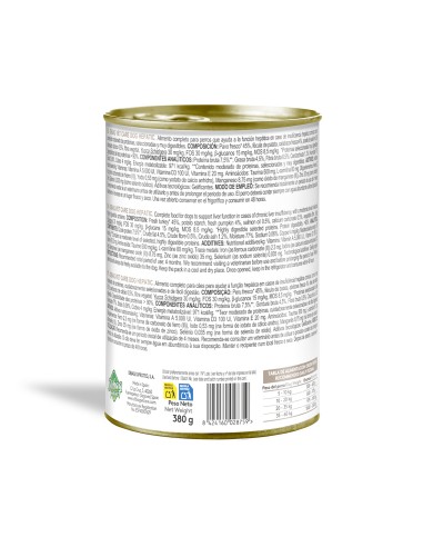 Dibaq Vet Care Hepatic Turkey |Wet veterinary diets for dogs| Dibaq