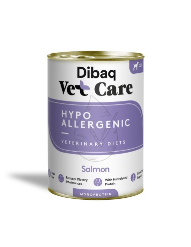 Dibaq Vet Care Hypoallergenic Salmón |Dietas veterinarias húmedas para perro | Dibaq