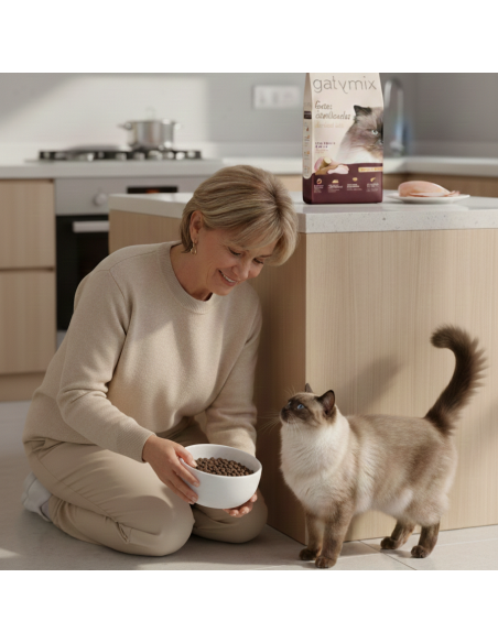 Gatymix Esterilizado Pollo |Dry food| Dibaq