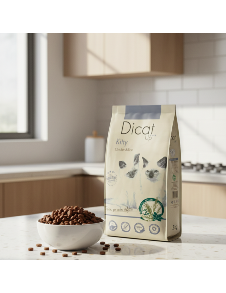 Dicat Up Gatito Pollo y Arroz |Alimento Seco | Dibaq