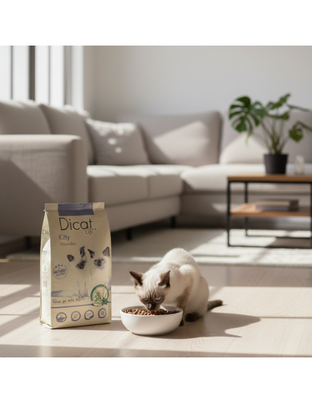 Dicat Up Kitty Frango e Arroz |Alimento Seco| Dibaq