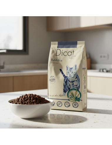 Dicat Up Adulto Pescado y Arroz |Alimento Seco | Dibaq