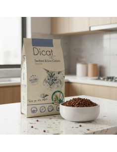 Dicat Up Esterilizado e baixo teor calórico |Alimento Seco para gatos| Dibaq 2