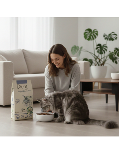 Dicat Up Sterilized and low in calories |Dry food| Dibaq