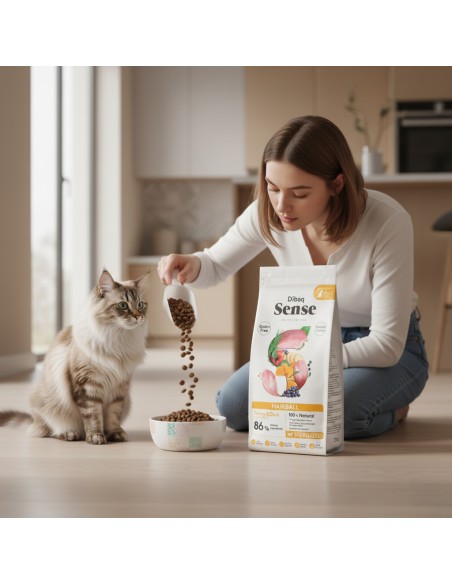 Dibaq Sense Grain Free Cat Hairball |Alimento Seco| Dibaq