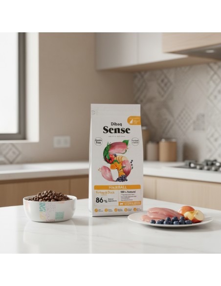 Dibaq Sense Grain Free Hairball |Alimento Seco | Dibaq