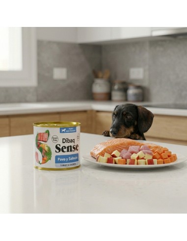 Dibaq Sense Salmon and Turkey Puppies 190 gr |Wet food| Dibaq