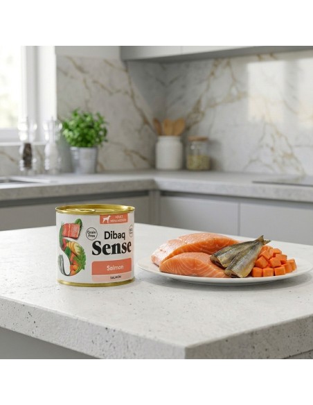 Dibaq Sense Salmón 190 gr |Alimento Húmedo | Dibaq