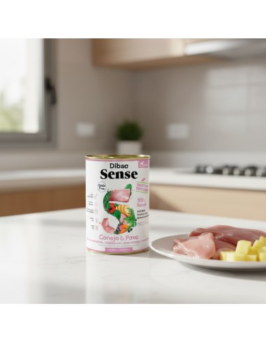 Dibaq Sense Coelho e Peru |Alimento Húmido| Dibaq