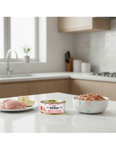 Dibaq Sense Cat Kitten Chicken with Apple |Wet food| Dibaq