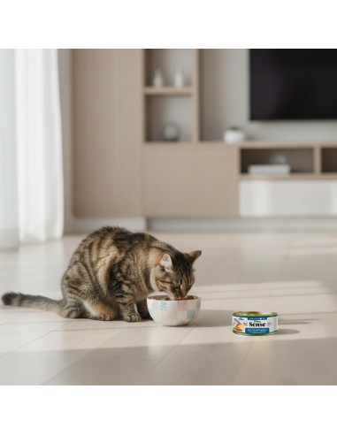 Dibaq Sense Cat Sterilised White Fish with Vegetables |Wet food| Dibaq