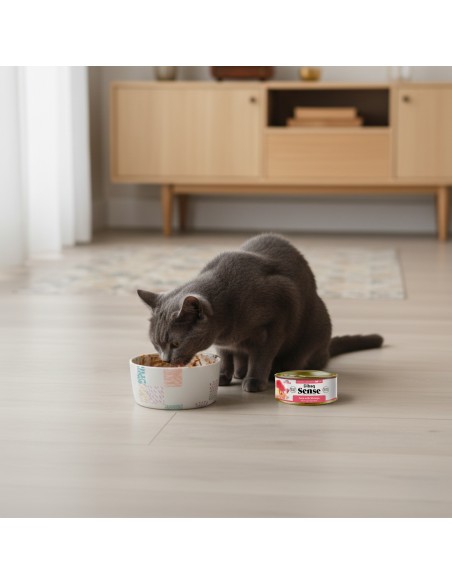Dibaq Sense Atum com Camarão |Alimento Húmido para gatos| Dibaq