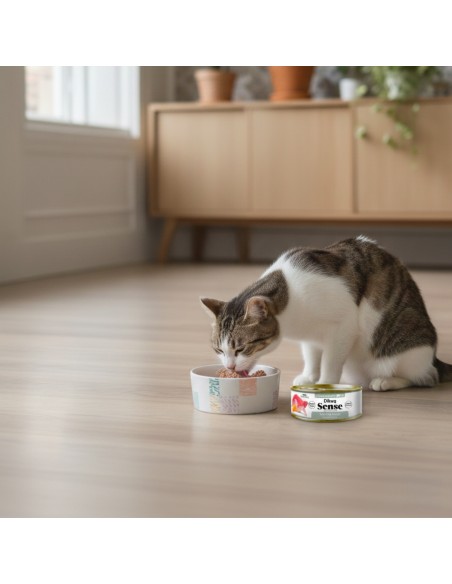 Dibaq Sense Cat Atum e Coelho com Abóbora |Alimento Húmido| Dibaq