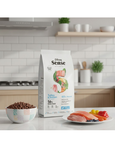 Dibaq Sense Grain Free Salmon and Turkey (Puppy) |Dry food| Dibaq