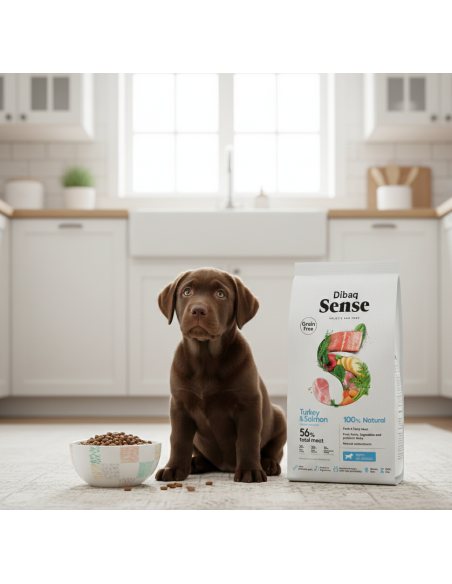 Dibaq Sense Grain Free Salmon and Turkey (Puppy) |Dry food| Dibaq