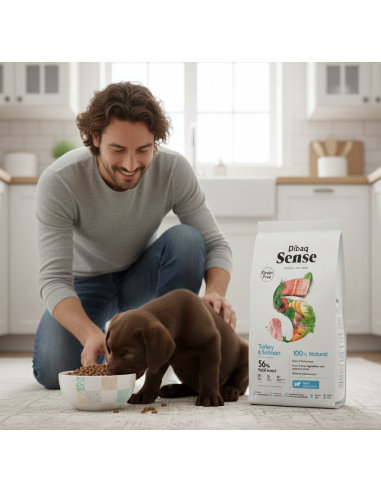 Dibaq Sense Grain Free Salmão e Peru (Cachorro) |Alimento Seco| Dibaq