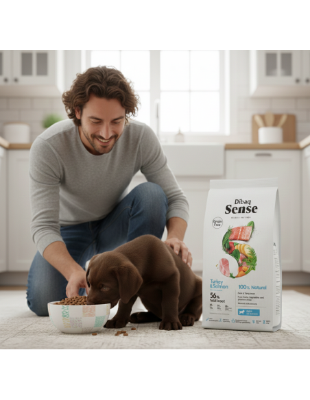 Dibaq Sense Grain Free Salmon and Turkey (Puppy) |Dry food| Dibaq
