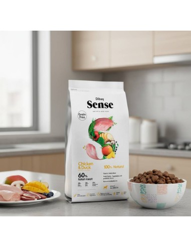 Dibaq Sense Grain Free Pollo y Pato |Alimento Seco | Dibaq
