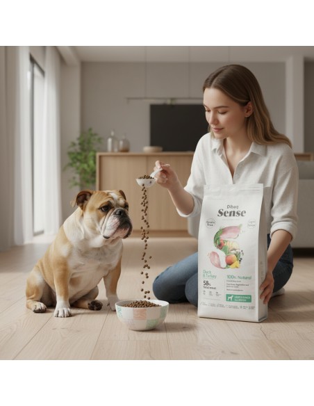 Dibaq Sense Grain Free Pato e Peru Light ou Senior |Alimento Seco| Dibaq