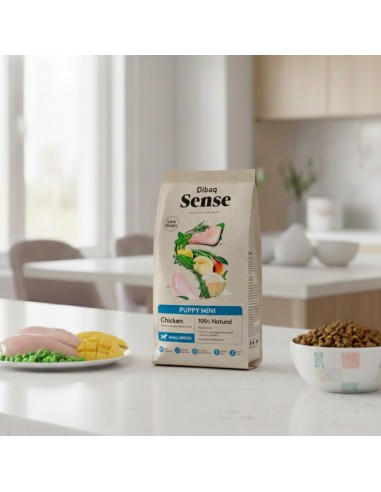 Dibaq Sense Low Grain Pollo Cachorro Mini |Alimento Seco | Dibaq
