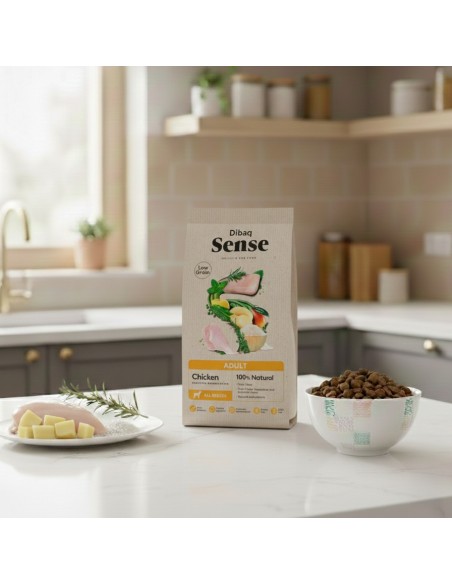 Dibaq Sense Low Grain Pollo Adulto |Alimento Seco | Dibaq